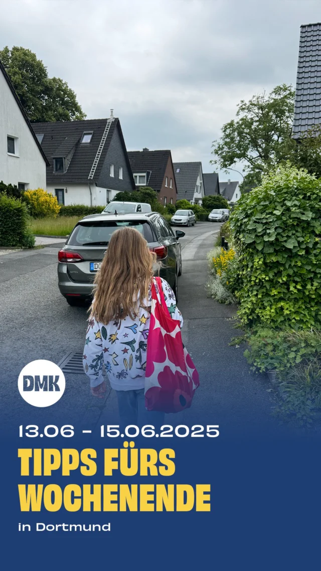 Das Wochenende ist voller Feste, Flohmärkte und Outdoor-Abenteuer für Groß und Klein. Ob ihr Lust auf ein buntes Sommerfest habt, durch Trödelmärkte stöbern wollt oder spannende Aktionen für Kinder sucht – unsere Wochenendtipps bringen euch zu den schönsten Familien-Highlights in Dortmund und Umgebung. Viel Spaß beim Entdecken, Feiern und Genießen!

Freitag, 13. Juni 2025

* 16:00 – 16:45 Uhr, KinderUni, das Dortmunder Kammerorchester zeigt , wie ein Orchester funktioniert Audimax der TU Dortmund, Vogelpothsweg 87
* 13. – 15. Juni, Dorfkirmes & Dorffest Henrichenburg @stadtcastroprauxel 

Samstag, 14. Juni 2025

* 10:00 – 15:00 Uhr, Großer Bücherflohmarkt,  @stlbdortmund 
* 10:00 – 16:00 Uhr, Hofflohmärkte Schönau & Krückenweg
* 10:00 – 18:00 Uhr, Tag der offenen Tür @ff_dortmund_hombruch , Domänestraße 19
* 11:00 – 16:00 Uhr, Kinder- & Gartenflohmarkt · GV Rombergwiese, Nortkirchenstraße 30
* 12:00 – 17:00 Uhr, Sommerfest @rss_dortmund 
* 13:00 – 20:00 Uhr, Sommerfest im @erlebniswelt_am_fredenbaum 
* 14:00 – 18:00 Uhr, Straßenfest, Misunderstraße 2–10, @raumvorort 
* 14:00 – 18:00 Uhr, Sommerfest @lebenshilfedortmund 
* 14:30 – 18:30 Uhr, Flohmarkt im Quartier @quartiershalle_imbuschviertel 
* 13:00 – 15:00 Uhr, Kinderwerkstatt: Wetterstation bauen @zechezollerndortmund  (Im Rahmen des Tags der Gärten und Parks in Westfalen-Lippe – auch am 15.06, 11:00 – 15:00 Uhr)

Sonntag, 15. Juni 2025

* Bochumer Familientag im @tierparkbochum 
* 11:00 – 16:00 Uhr, Trödelmarkt & Familientag, Fredenbaumpark Dortmund
* Trödelmarkt @werkstadt_witten
* Sparkassen-Kinderfest, @naturmuseum_dortmund 
* 11:00 – 16:00 Uhr, 2. Quartiers-Flohmarkt in Brambauer, @stadt_luenen 
*13.30 - 15 Uhr und 15.30 - 17 Uhr , Spieltag @mondo_mio_kindermuseum 
* 11:15 – 11:50 Uhr, Kirsas Musik, Opernfoyer, @theaterdortmund 
* 16:00 Uhr, Bilderbuchkino: Die kleine Rittereule (Eintritt frei) @kjtdortmund 

🚨 Hinweis: Bitte informiert euch direkt bei den Veranstaltern – Zeiten und Programmpunkte können sich kurzfristig ändern.

👉 Für mehr Familientipps folgt uns gerne auf @dortmundmitkind!

#wochenendetipp #dortmundmitkind #familienzeit #kindertipps #wochenendeindortmund