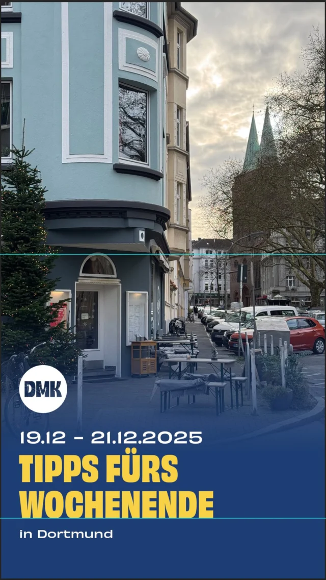 Der vierte Advent lädt dazu ein, es langsam und gemütlich angehen zu lassen. Kurz vor Weihnachten stehen gemeinsames Basteln, Vorlesen, Musik und kleine Auszeiten im Mittelpunkt. In Dortmund gibt es an diesem Wochenende noch viele schöne Gelegenheiten, um mit Kindern bewusst Zeit zu verbringen, die Vorfreude zu genießen und gemeinsam zur Ruhe zu kommen. Hier findet ihr unsere ausgewählten Tipps für ein stimmungsvolles letztes Adventswochenende.

Freitag, 19.12

* 16:00 bis 18:00 Uhr, Kreativ-Café, @welthaus_dortmund 
* 13:00 bis 17:00 Uhr, Basteln – Baumschmuck für den Weihnachtsbaum der Bibliothek, Stadtteilbibliothek Brackel
* 13:00 bis 19:00 Uhr, Weihnachtlicher Kinder- und Jugendbuch-Flohmarkt, @stlbdortmund 

Samstag, 20.12

* auch am 21.12, Märchenmarkt, @hofkuse
* 13:45 Uhr, Zoomania 2, @filmbuehne_postkutsche 
* 15:00 Uhr, Tony, Shelly und das magische Licht, @sweetsixteenkino 
* 10:00 bis 18:00 Uhr, Feuer – Eine Ausstellung über Faszination und Gefahr, @dasa_dortmund 
* 11:00 bis 15:00 Uhr, Adventsbasteln (2 Euro), @naturmuseum_dortmund 
* ab 15:00 Uhr, Weihnachts-SKA-Markt Dortmund, Blücherpark

Sonntag, 21.12

* 14:00 bis 20:00 Uhr, Weihnachtstreffen im Kreuzviertel, @unterhaltunglieblingsstuecke 
* 15:00 Uhr, Mama Mu feiert Weihnachten, @literaturhaus.dortmund 
* 10:15 Uhr und 12:00 Uhr, Familienkonzert: Weihnachtswunderzeit, @konzerthaus_do 
* 15:00 Uhr, Die Schneekönigin, @kjtdortmund 
* 11:00 bis 17:00 Uhr, Kronkorken-Tierchen erobern den Weihnachtsbaum, @mondo_mio_kindermuseum 
* 11:15 bis 12:15 Uhr, Adventsmärchen-Morgen, @kindermuseum_adlerturm 

🚨Hinweis: Bitte prüft alle Veranstaltungen direkt beim Anbieter – kurzfristige Änderungen sind möglich.

👉 Für mehr Tipps und Familieninspiration in Dortmund: @dortmundmitkind folgen!

wochenendtipp
dortmundmitkind
familienzeit 
wochenendeindortmund