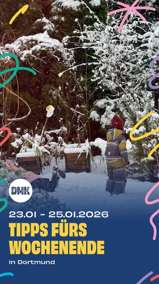 Der Januar geht weiter und wir haben wieder spannende Wochenendtipps für Familien in Dortmund zusammengestellt. Ob kreative Workshops, Ausstellungen oder Familienaktionen – es ist für jeden etwas dabei, um gemeinsam Zeit zu verbringen, Neues zu entdecken und den Winter draußen oder drinnen zu genießen.

Freitag, 23.01

* Feuer – Eine Ausstellung über Faszination und Gefahr, @dasa_dortmund 

Samstag, 24.01

* 11:00 bis 15:00 Uhr, Wintergrillen & Kauf-1-Mehr, @iwc.dortmundhoerde 
* 15:00 Uhr, Malen mit Doodle, @begegnung.dortmund 
* 17:30 Uhr, Spieleabend, Stadtteilbibliothek Hörde
* unSICHTBAR verbunden. Im Wasser, @mondo_mio_kindermuseum 
* 10:00 bis 13:00 Uhr, Kinderflohmarkt, Gemeindehaus ev.Kreuzkirche Berghohen am ev.KiGa

Sonntag, 25.01

* 11:00 bis 17:00 Uhr, Upcycling-Special, @dasa_dortmund 
* Ab 11:30 Uhr, Familiensonntag, @zechezollerndortmund 
* 11:00 bis 16:00 Uhr, Familienflohmarkt, Galopprennbahn Dortmund
* 14:30 bis 15:30 Uhr, Bilderbuchkino, @theaterdortmund 
* 15:00 Uhr, Kinderwelten: Du bist gut so wie du bist, @literaturhaus.dortmund 

🚨Hinweis: Bitte prüft alle Veranstaltungen direkt beim Anbieter – kurzfristige Änderungen sind möglich.

👉 Für mehr Tipps und Familieninspiration in Dortmund: @dortmundmitkind folgen!

wochenendtipp
dortmundmitkind
familienzeit 
wochenendeindortmund
