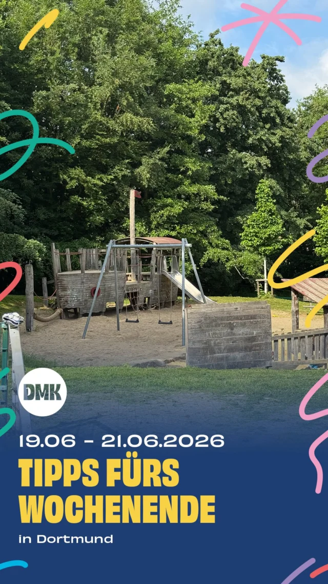 Dieses Wochenende wird es richtig bunt. Von Sommerfesten über Flohmärkte bis hin zu Familienkonzerten und kreativen Mitmachaktionen ist alles dabei. Perfekt, um die langen Junitage gemeinsam draußen zu genießen. 

Freitag, 19.06

* 18:00 Uhr, Familienkonzert „Peter und der Wolf“, Eintritt frei,  Stadt Kamen
* Ab 14:00 Uhr, 40 Jahre @muetterzentrumdortmund 
* 16:30 Uhr, Eltern-Kind-Spielenachmittag, @stlbdortmund 

Samstag, 20.06

* 11:00 bis 15:00 Uhr, Second-Hand-Markt, Eichholzstraße 89, Dortmund
* 14:00 bis 17:00 Uhr, Aus Alt mach Kunst, @museumostwall 
* 15:00 bis 18:00 Uhr, Großes Nachbarschaftsfest rund um die Kirche St. Barbara, Friesenstraße Ecke Bergstraße, Eving
* Ab 14:00 Uhr, Fest für alle, Platz der Vielfalt am Lüner Hauptbahnhof
* 15:00 bis 21:00 Uhr, Großes Jubiläumsfest, @querwaldein_do bei @gruenfrau_dortmund 
* Sommerfest im Freilicht Nord, Bleichmärsch 61
* 12:00 bis 17:00 Uhr, Kinder-Sommerfest, Gartenverein Konrad Glocker, Holzwickeder Straße 80
* 10:00 bis 13:00 Uhr, Kinderflohmarkt, FABIDO Familienzentrum Lange Straße 12
* 11:00 Uhr, Lesung mit Papahirschliest, Stadtbibliothek Unna
* Ab 14:00 Uhr, Kita-Fest, Kita Christus unser Friede, Hedwigstraße 18
* 10:00 bis 17:00 Uhr, Sommerfest im Bienengarten, @dortmunderstadtbienen 
* 14:00 bis 18:00 Uhr, Sommerfest in Brechten, Heinrich-Heine-Straße 32, @lebenshilfedortmund 
* Münsterstraßenfest
* 11:00 bis 18:00 Uhr, Tag der offenen Tür, Freiwillige Feuerwehr Dortmund-Lanstrop, Merkurstraße 32
* 11:00 bis 22:00 Uhr, Mittelalterliches Treyben, Volksgarten Mengede
* 13:00 bis 19:00 Uhr, 25 Jahre Nordstadtliga, Evangelische Stadtkirche St. Petri

Sonntag 21.06 - weiter in den Kommentaren ⬇️⬇️⬇️